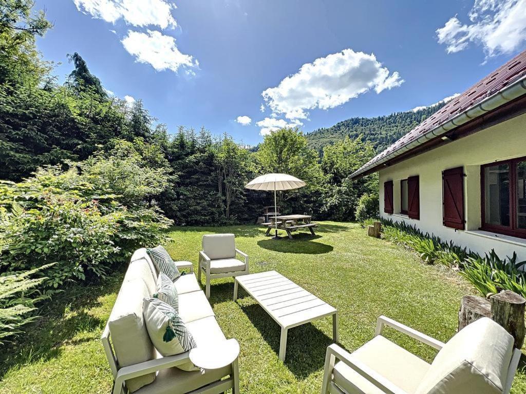Les Cimes Blanches Cledicihome Chalet 10 Pers Spa & Grand Terrain 4 Minutes Des Pistes 라브레세 외부 사진
