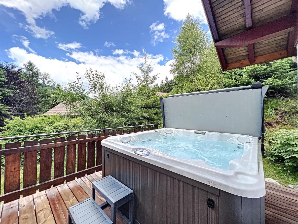 Les Cimes Blanches Cledicihome Chalet 10 Pers Spa & Grand Terrain 4 Minutes Des Pistes 라브레세 외부 사진